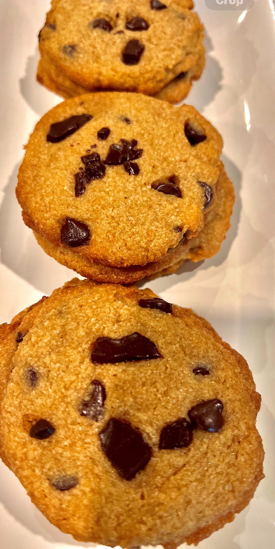 SUGAR-FREE Brown Butter Chocolate Chunk Cookies 6, 12, 18 count