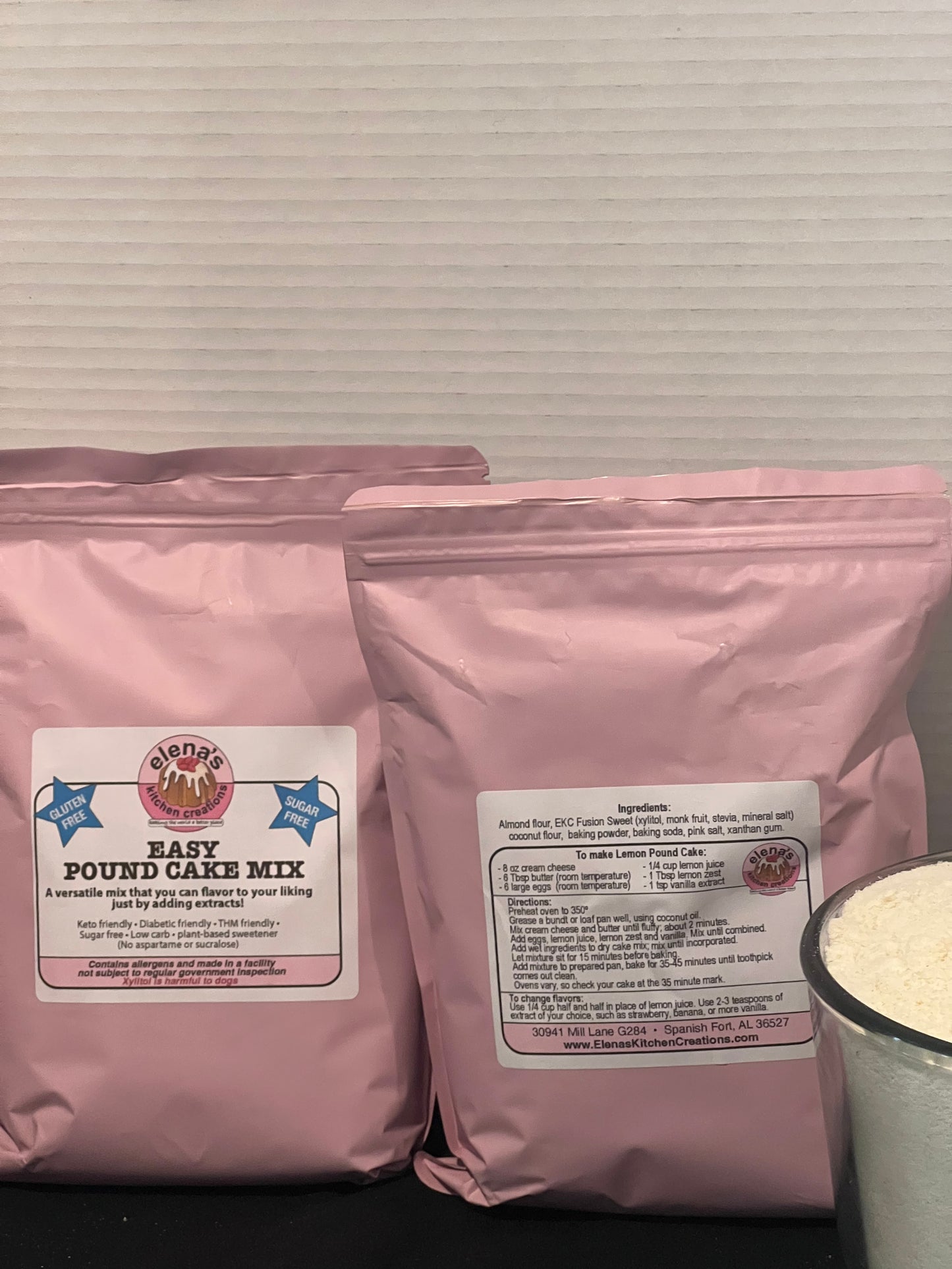 Elena's Quick Pound Cake Mix