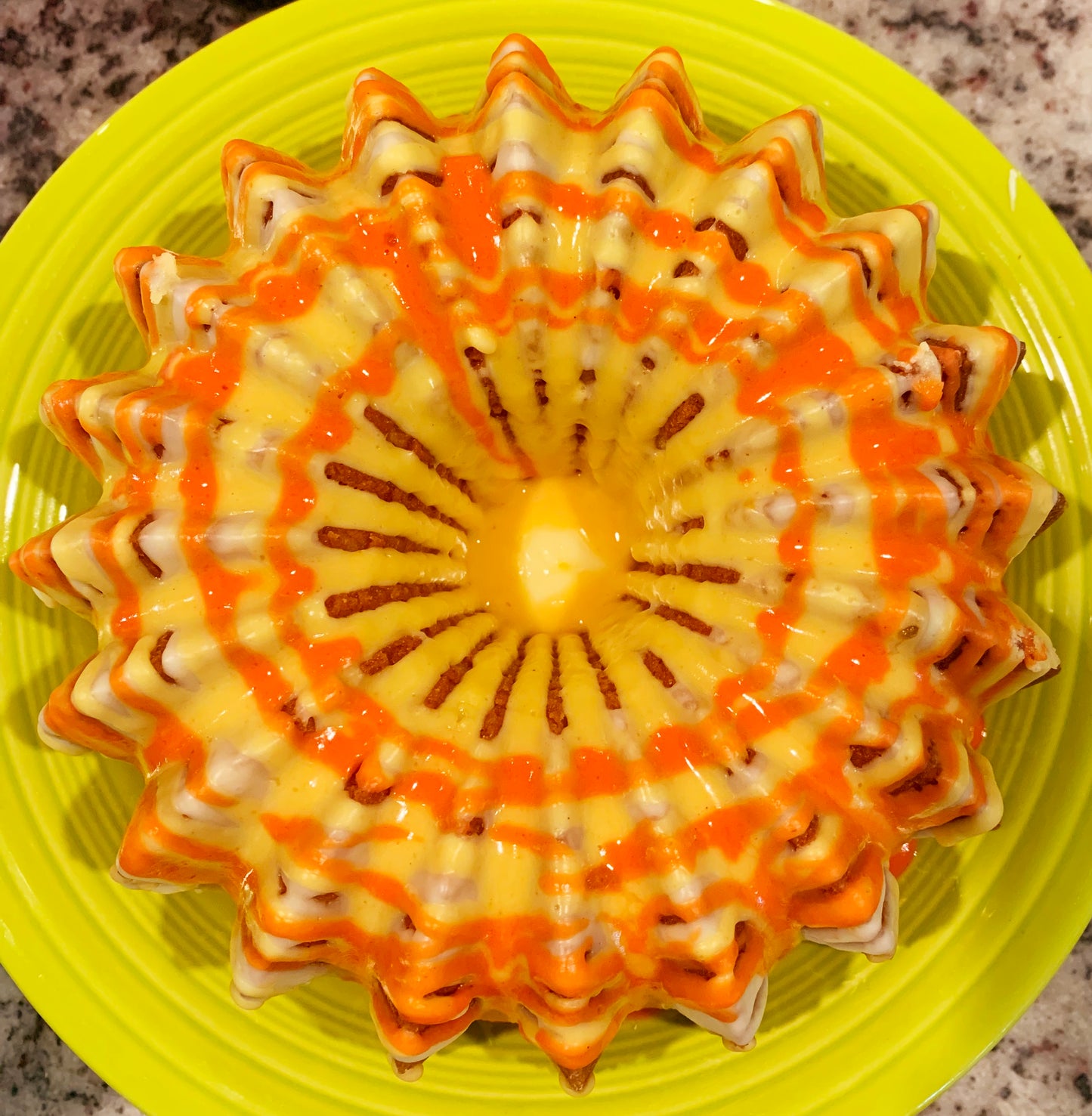 Orange Dreamsicle Pound Cake 8 “