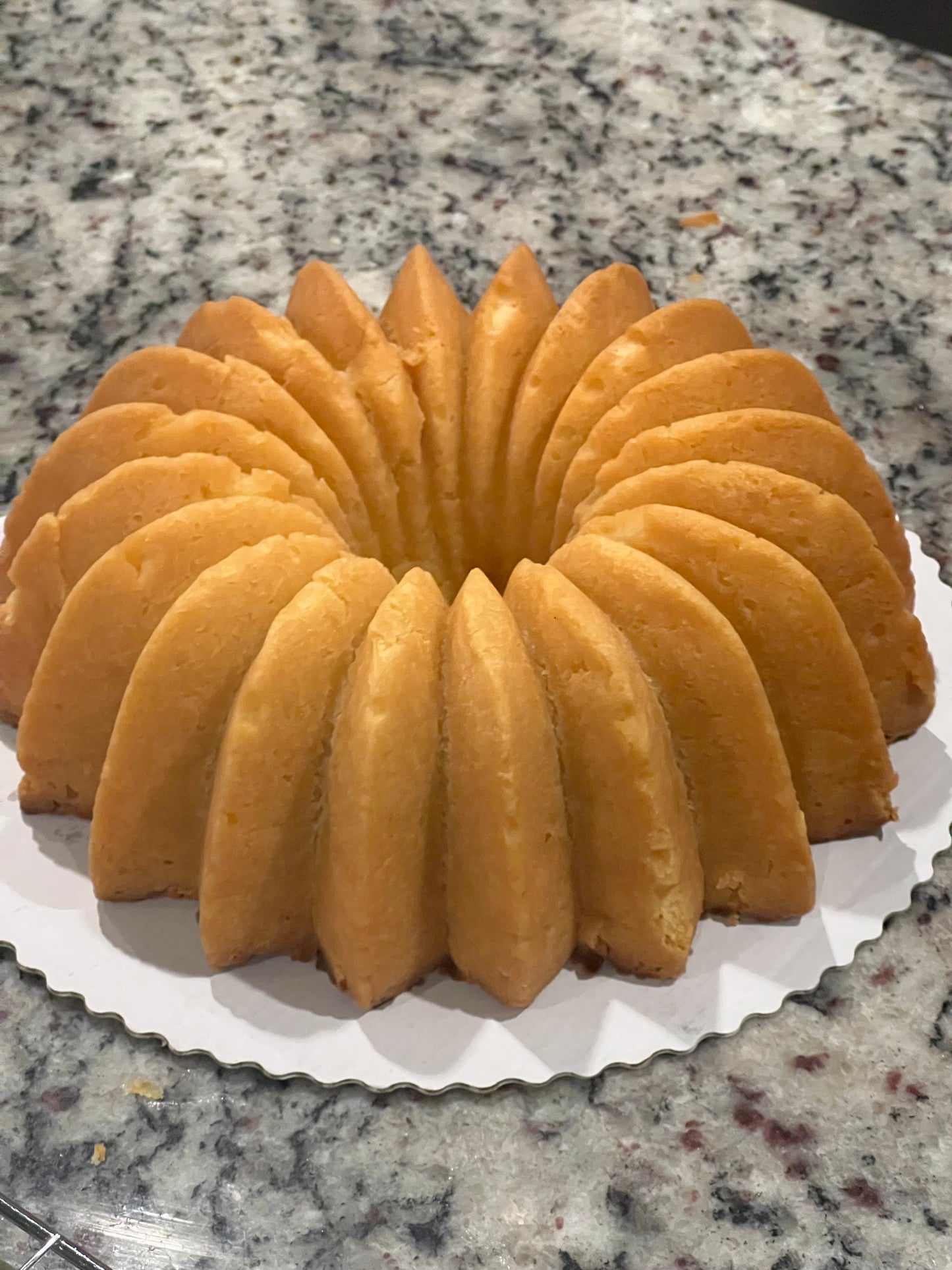 SUGAR-FREE Luscious Lemon, Vanilla or Strawberry Pound Cake -