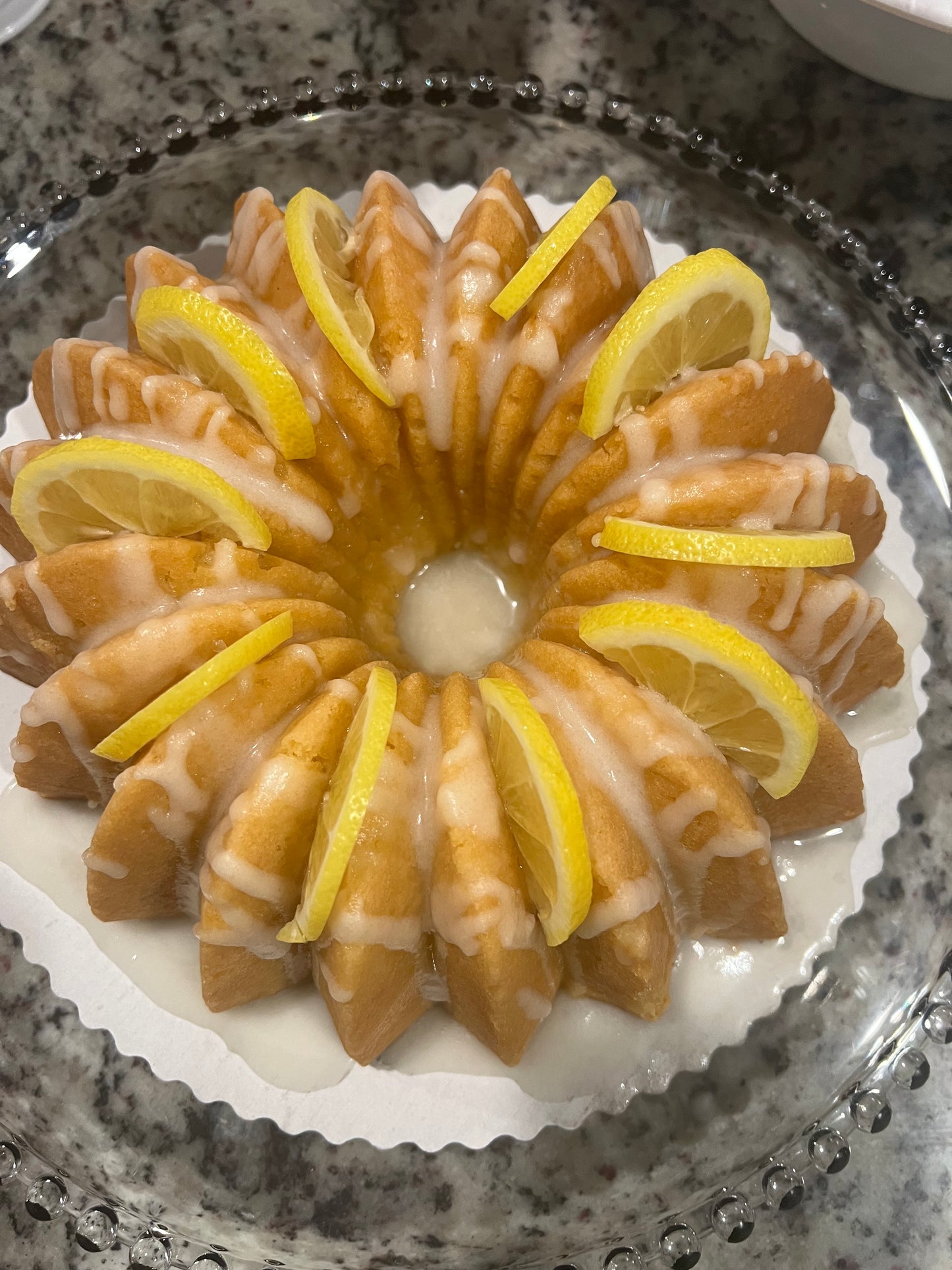 SUGAR-FREE Luscious Lemon, Vanilla or Strawberry Pound Cake -