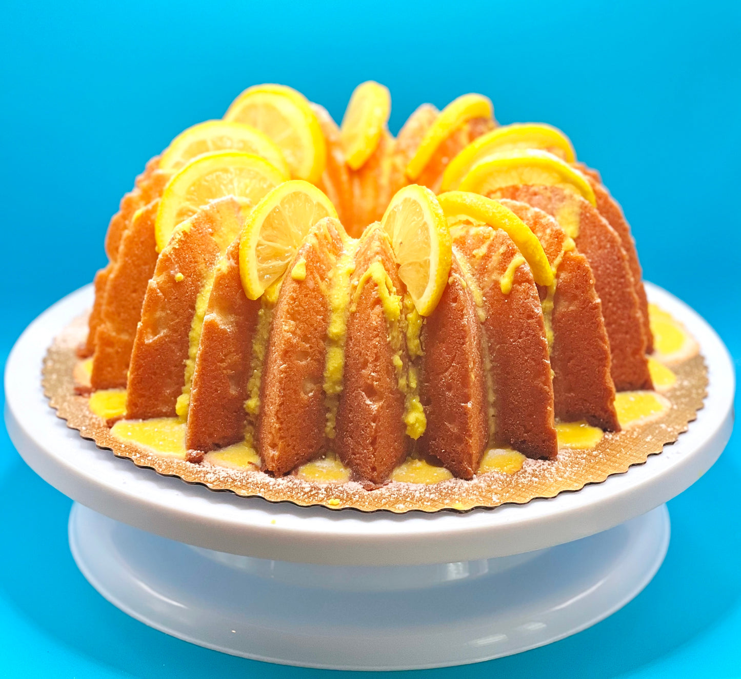 SUGAR-FREE Luscious Lemon, Vanilla or Strawberry Pound Cake -