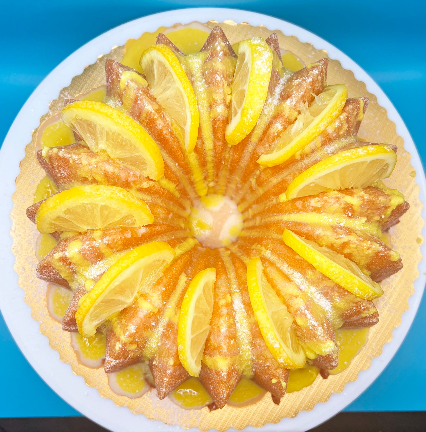 SUGAR-FREE Luscious Lemon, Vanilla or Strawberry Pound Cake -