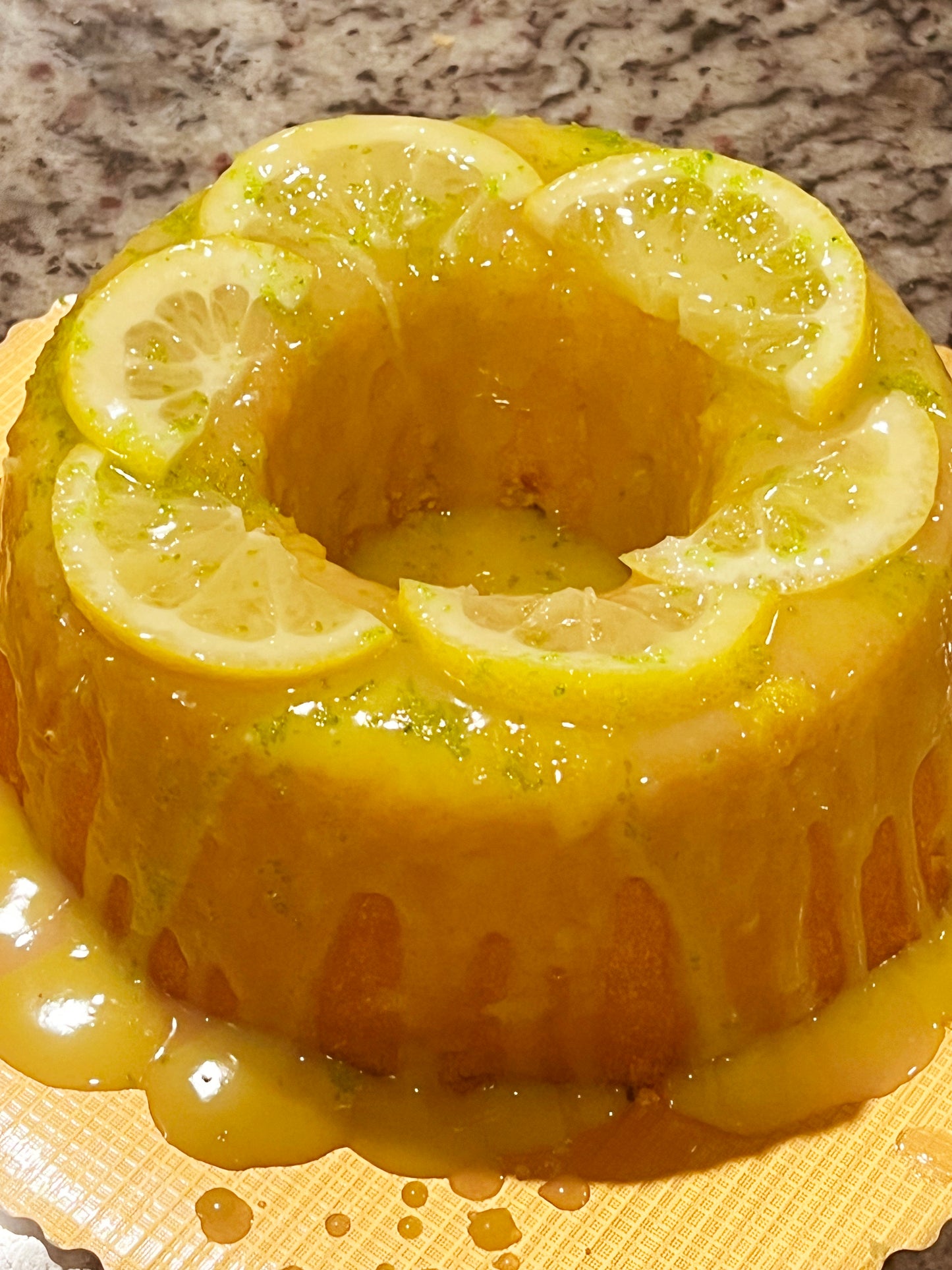 SUGAR-FREE Luscious Lemon, Vanilla or Strawberry Pound Cake -