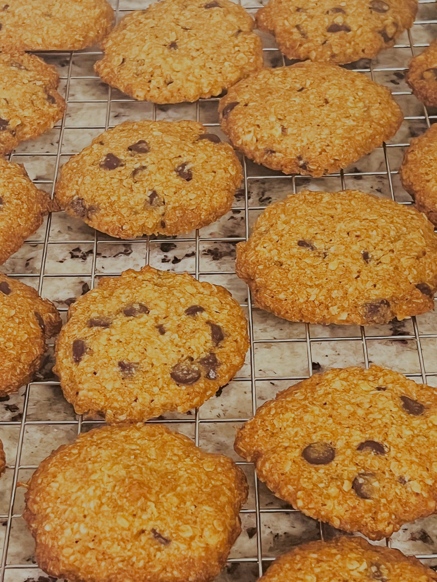 NO-SUGAR ADDED Oatmeal Chocolate Chip Cookies- THM XO