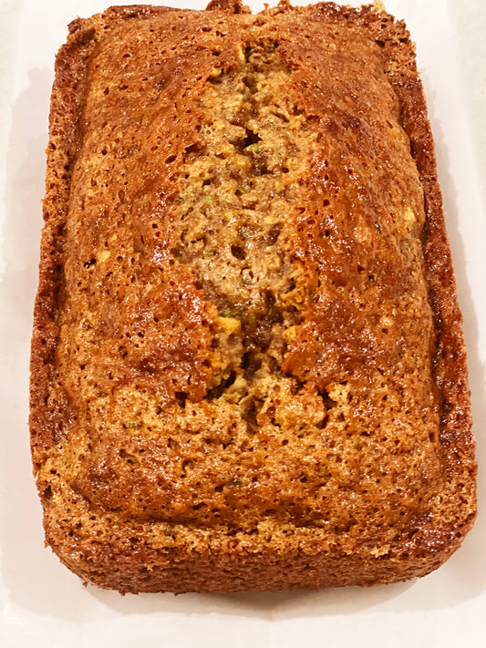 Zucchini Bread - Regular or Sugar Free