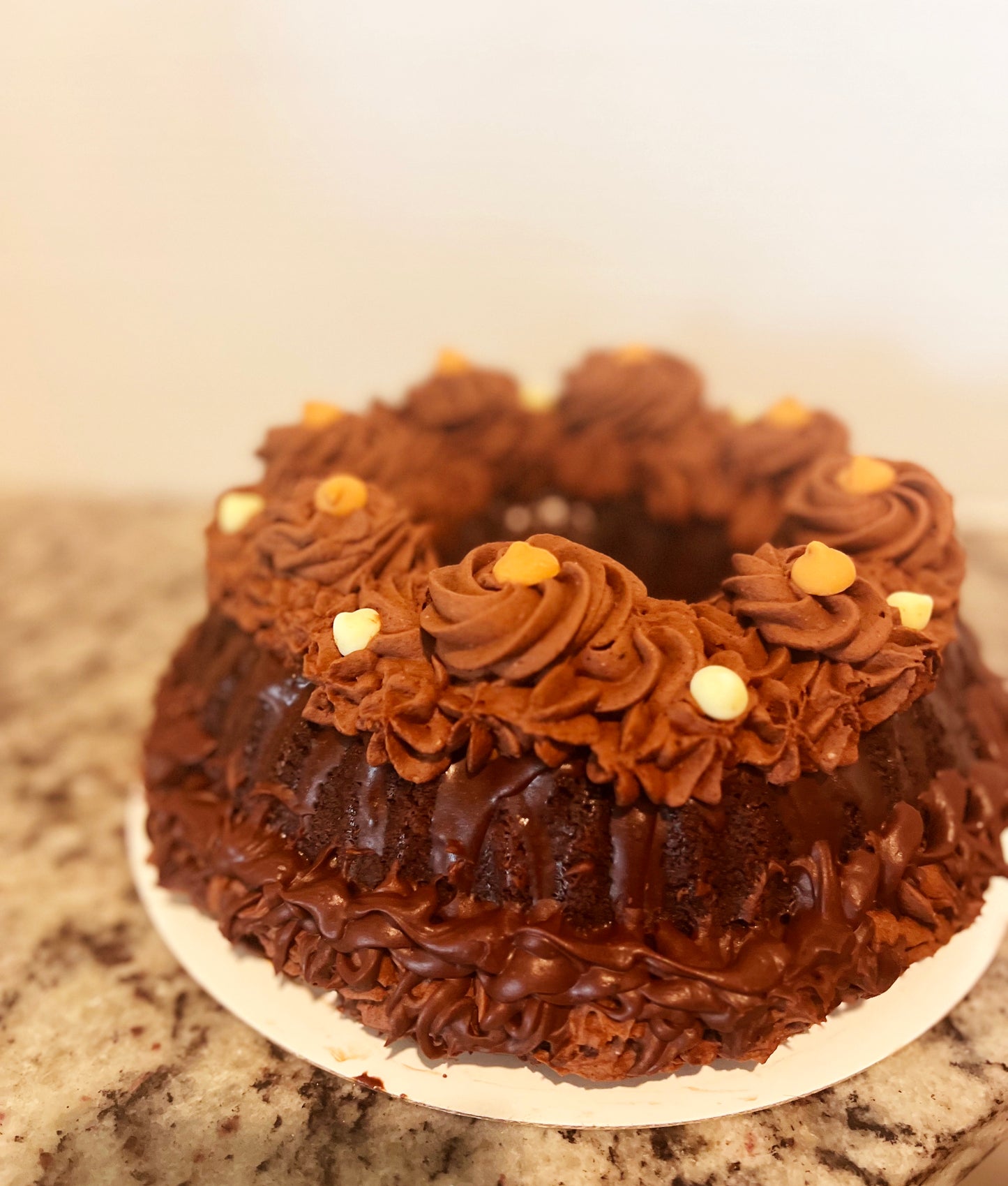 SUGAR-FREE GLUTEN-FREE Triple Chocolate Cake