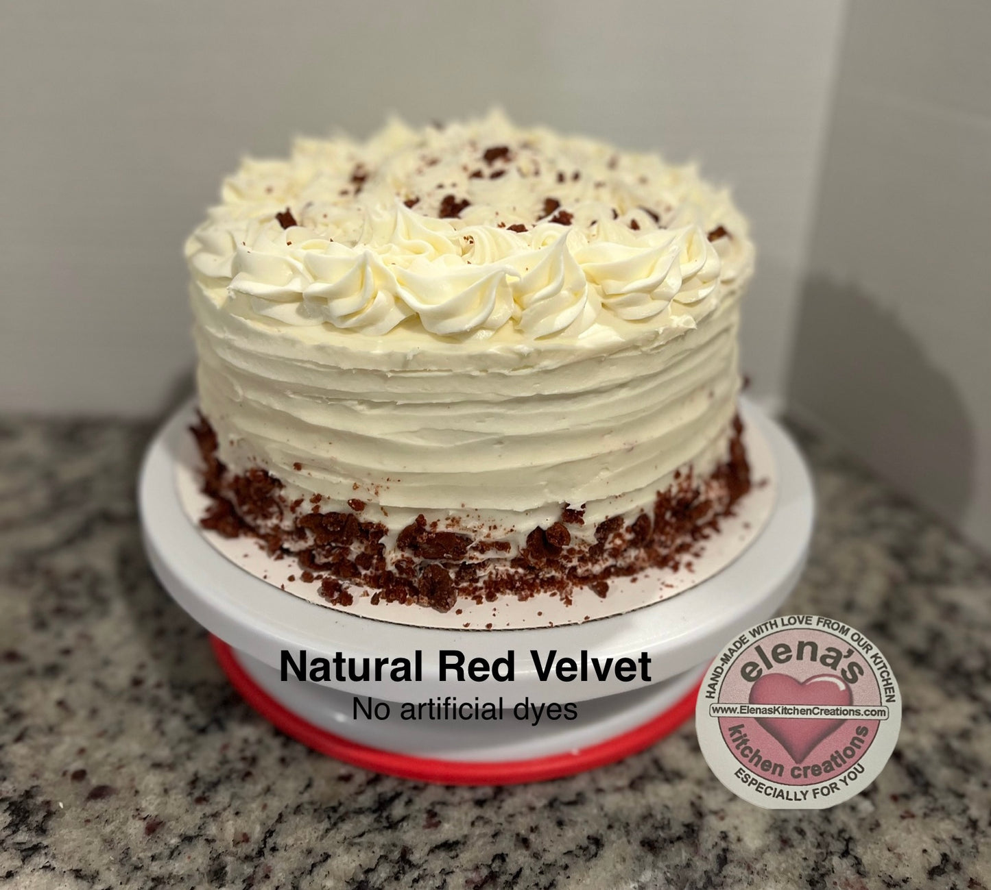 Natural Red Velvet Cake